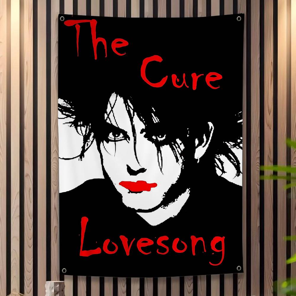 Commercial Printing Company - Rock T-The C-Cure Stendardo per Feste