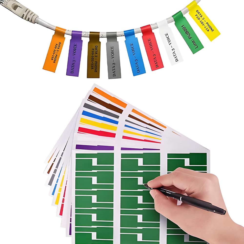 Label Maker - Etichette impermeabili per cavi, etichette per