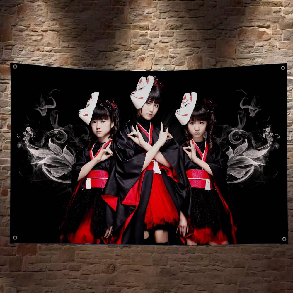 Commercial Printing Company - Bandiera Pubblicitaria Classica Kawaii in Metallo