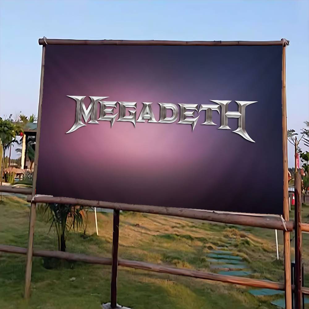 Commercial Printing Company - Band Rock Metal M-Megadeth Stampa Avanzata