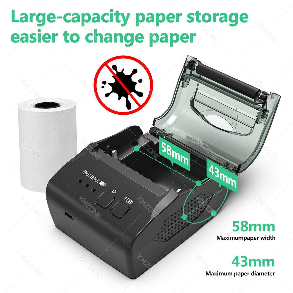 POS ricevuta Mini stampante Mo - Commercial Book Printing Machines recensione e prezzo