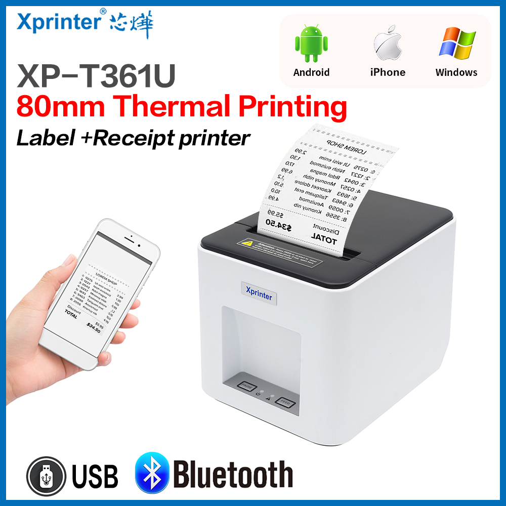Xprinter 361B stampante termic - Commercial Book Printing Machines recensione e prezzo